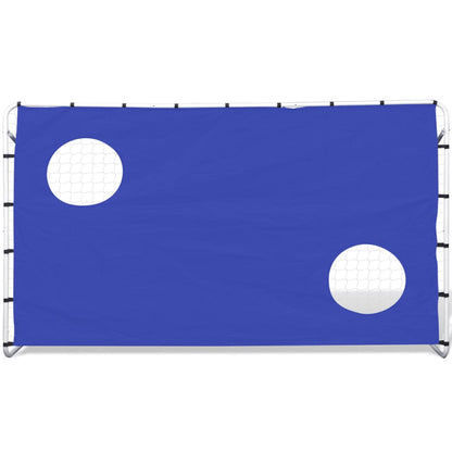 Voetbaldoel Met Richtmuur 240 X 92 X 150 Cm