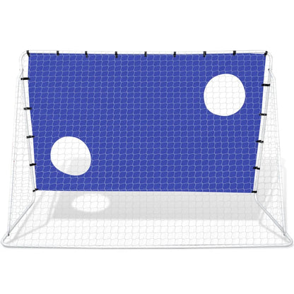 Voetbaldoel Met Richtmuur 240 X 92 X 150 Cm