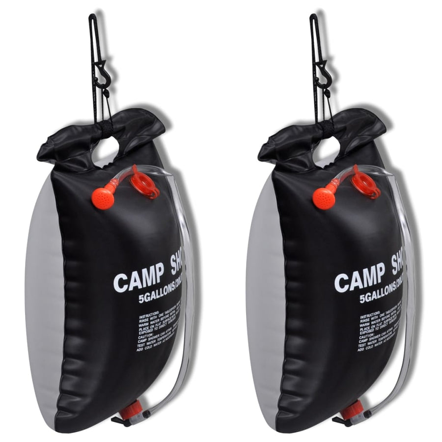 Campingdouches 2 St Solar 20 l