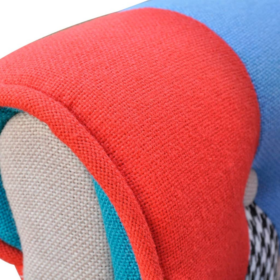Fauteuil Met Stof Meerkleurig