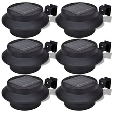 Solar Buitenlampset Stuks 6 Zwart