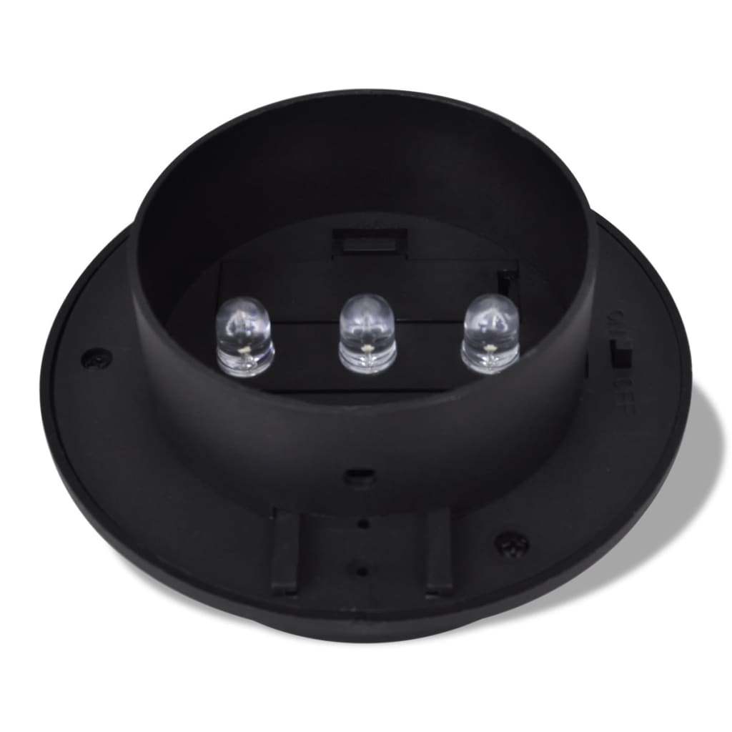 Solar Buitenlampset Stuks 6 Zwart