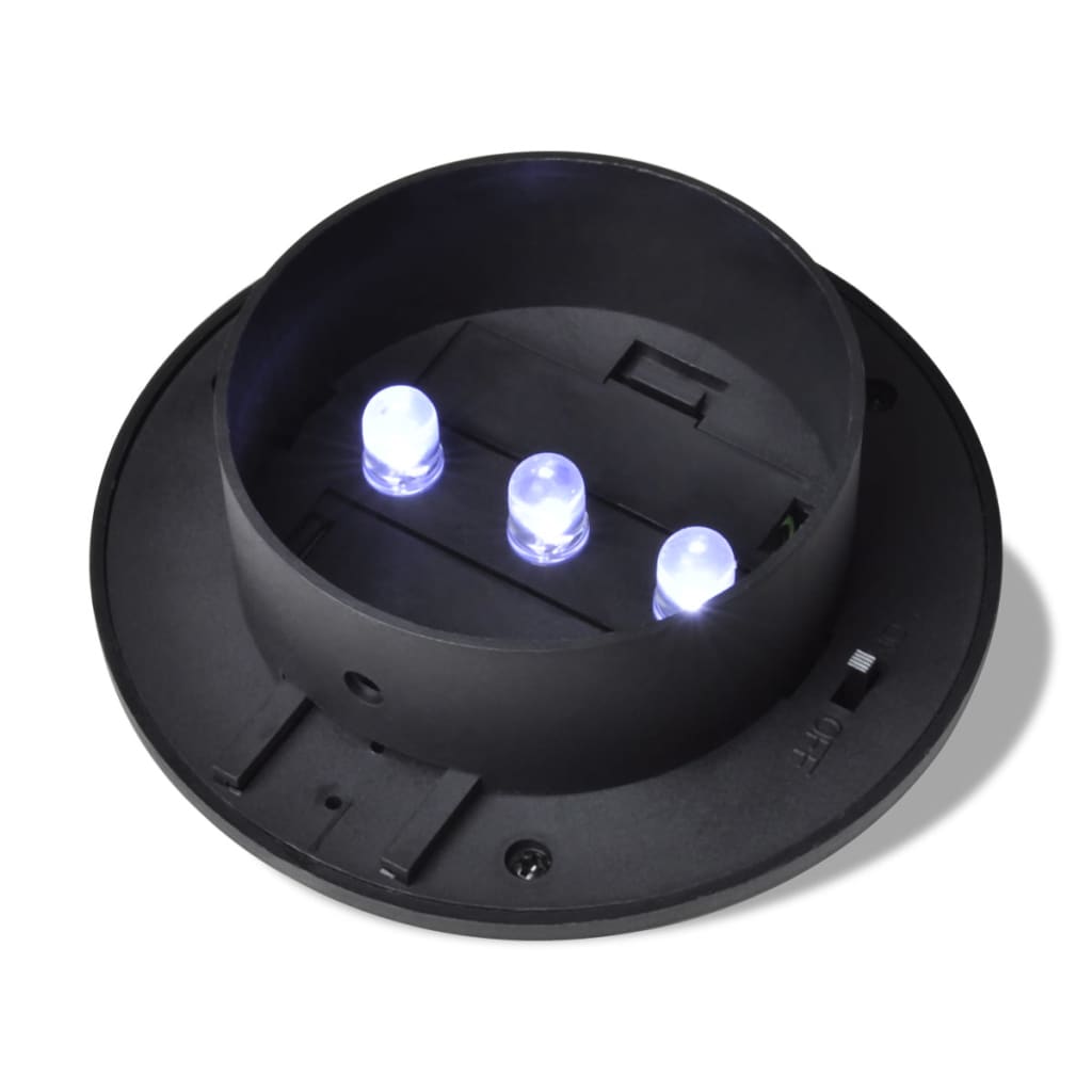 Solar Buitenlampset Stuks 6 Zwart