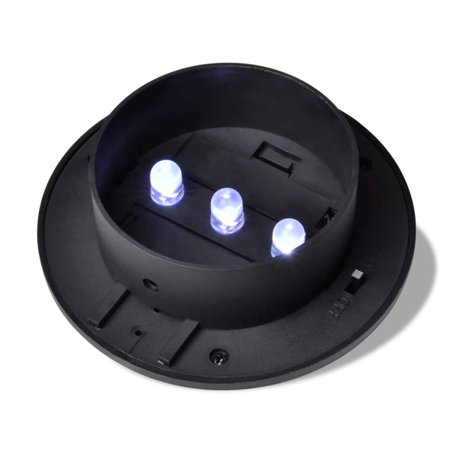 Solar Buitenlampset Stuks 6 Zwart