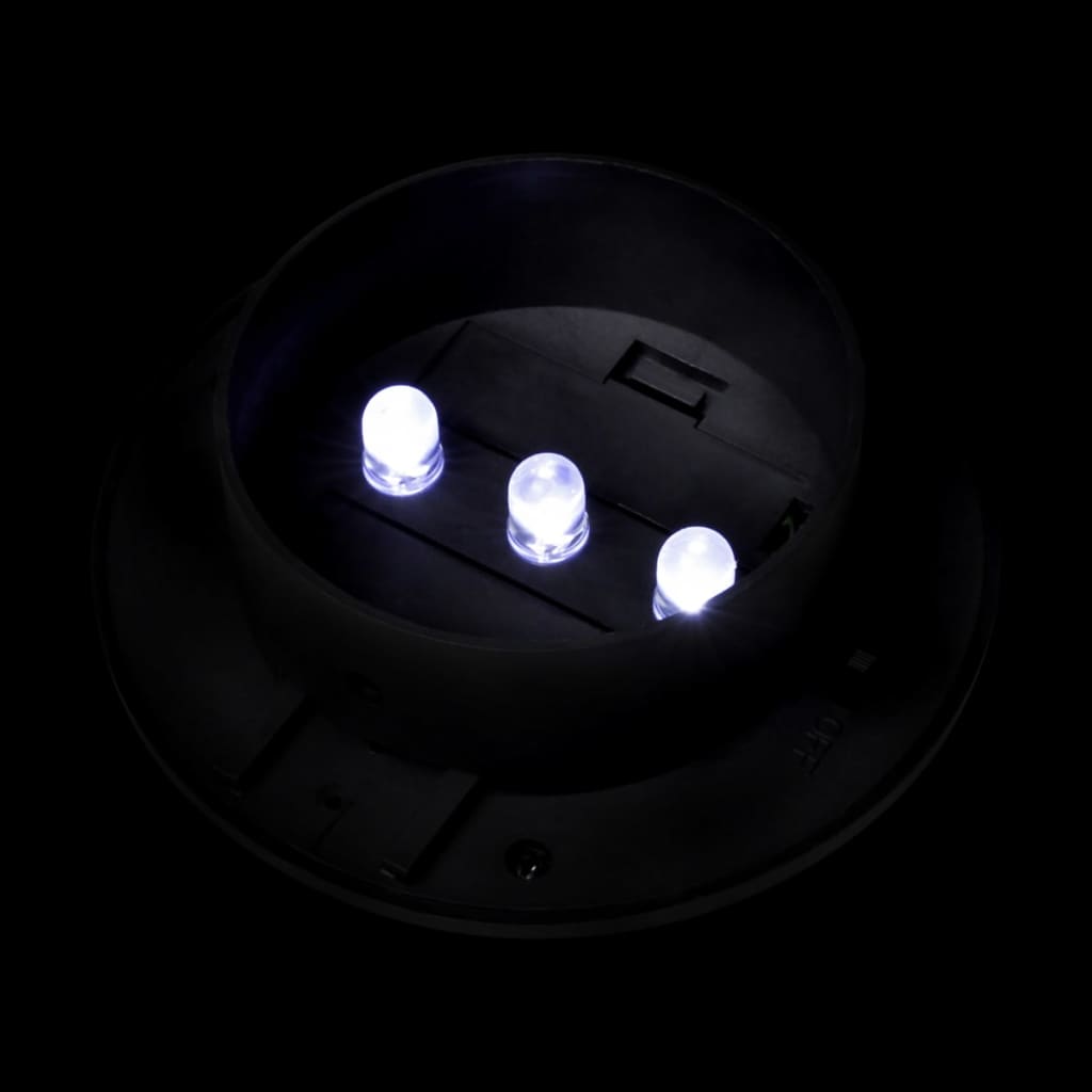 Solar Buitenlampset Stuks 6 Zwart
