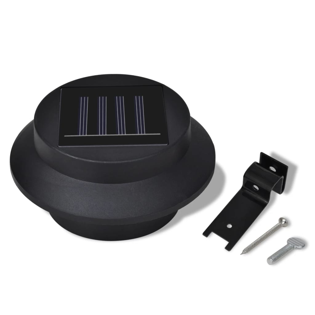 Solar Buitenlampset Stuks 6 Zwart