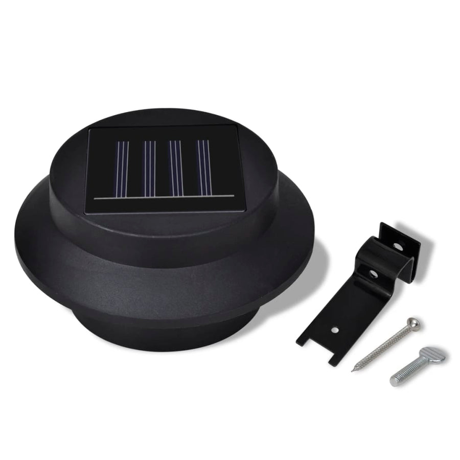 Solar Buitenlampset Stuks 6 Zwart