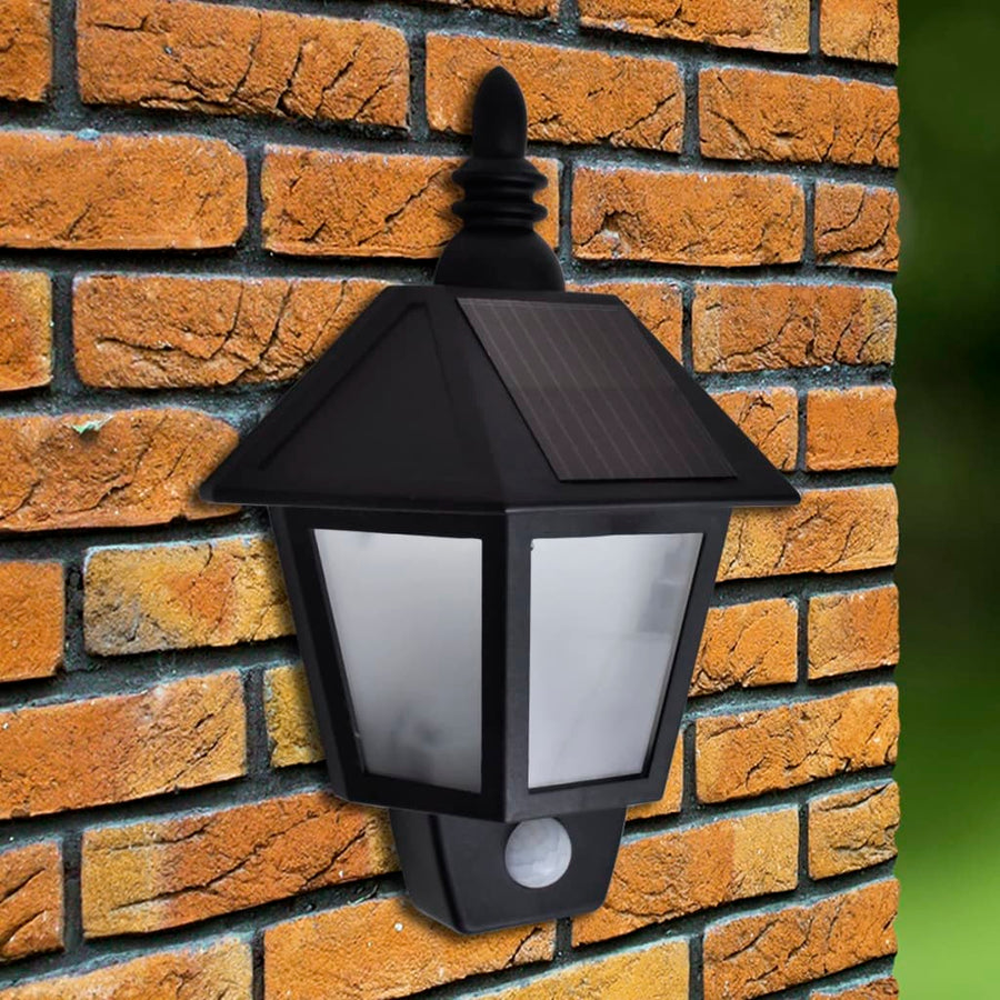 Solar Muurlamp Met Bewegingssensor 1