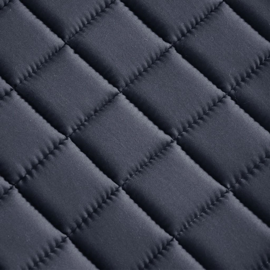 Echt lederen paardrijzadel 16" (5-in-1 set, ) 14 cm Zwart