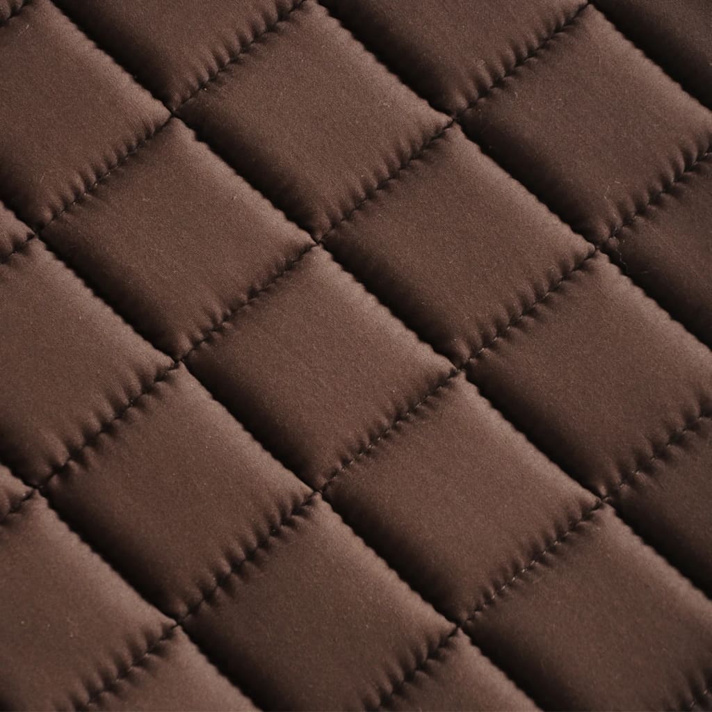 Paardrijzadel 5-in-1 17,5'' echt leer 12 cm Bruin