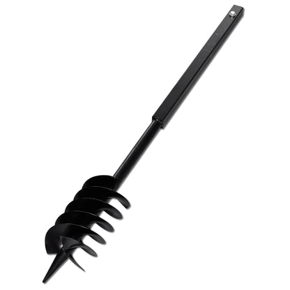 Grondboor met handvat en schroefkop 150 mm (zwart) 150 mm