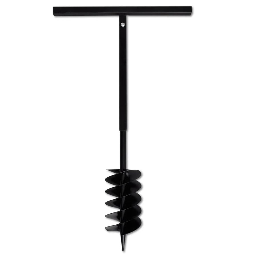 Grondboor met handvat en schroefkop 150 mm (zwart) 150 mm