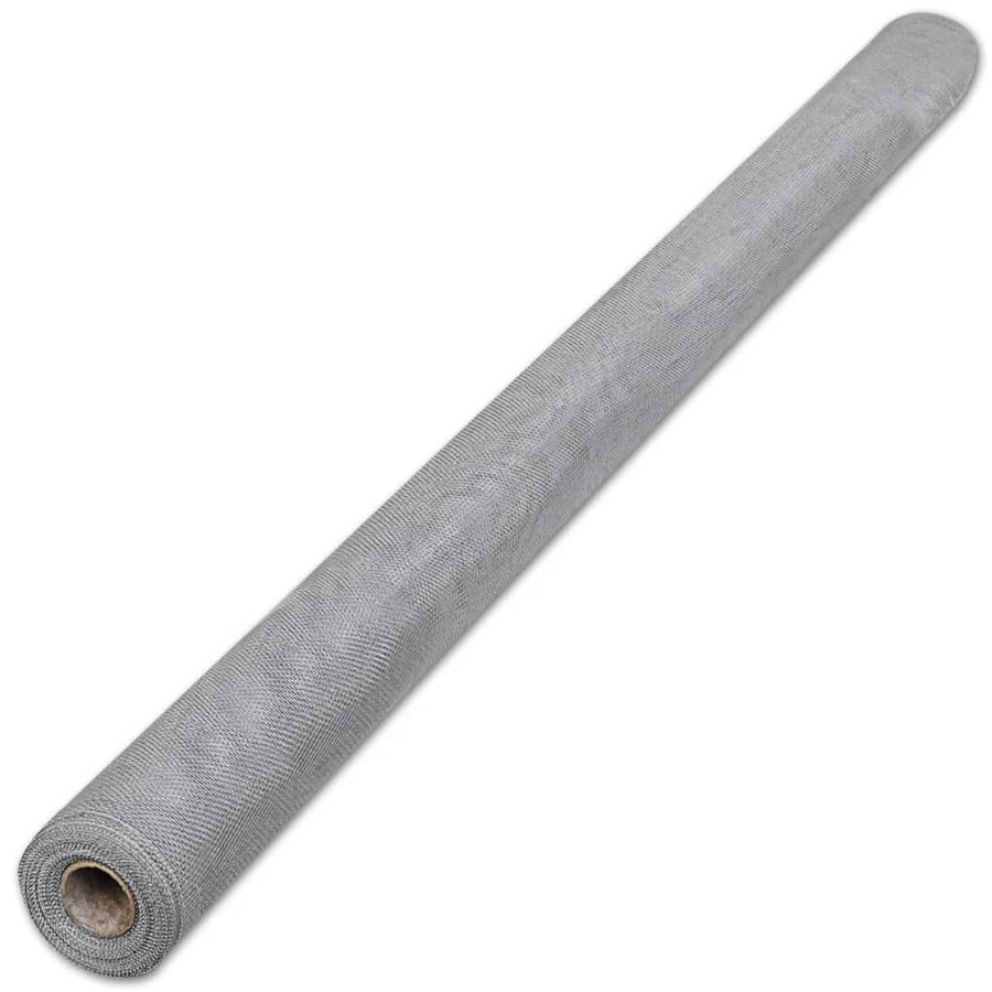 Gaas 100x1000 cm aluminium zilverkleurig 100 x 1000 cm