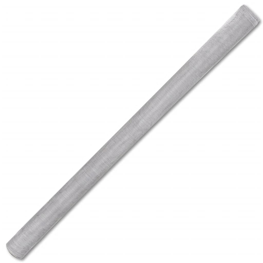 Gaas 100x1000 cm aluminium zilverkleurig 100 x 1000 cm
