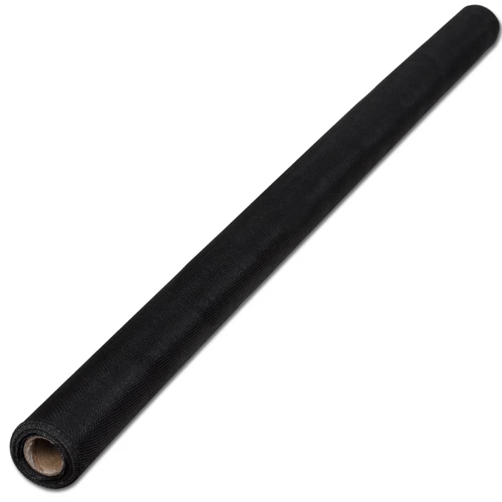 Gaas 100x1000 cm glasvezel zwart 100 x 1000 cm Zwart