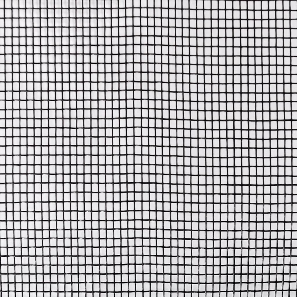 Gaas 100x1000 cm glasvezel zwart 100 x 1000 cm Zwart