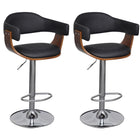 Bar stools 2 pcs faux leather