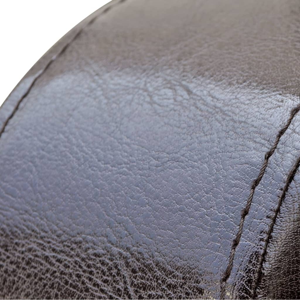 Fauteuil Kunstleer Bruin