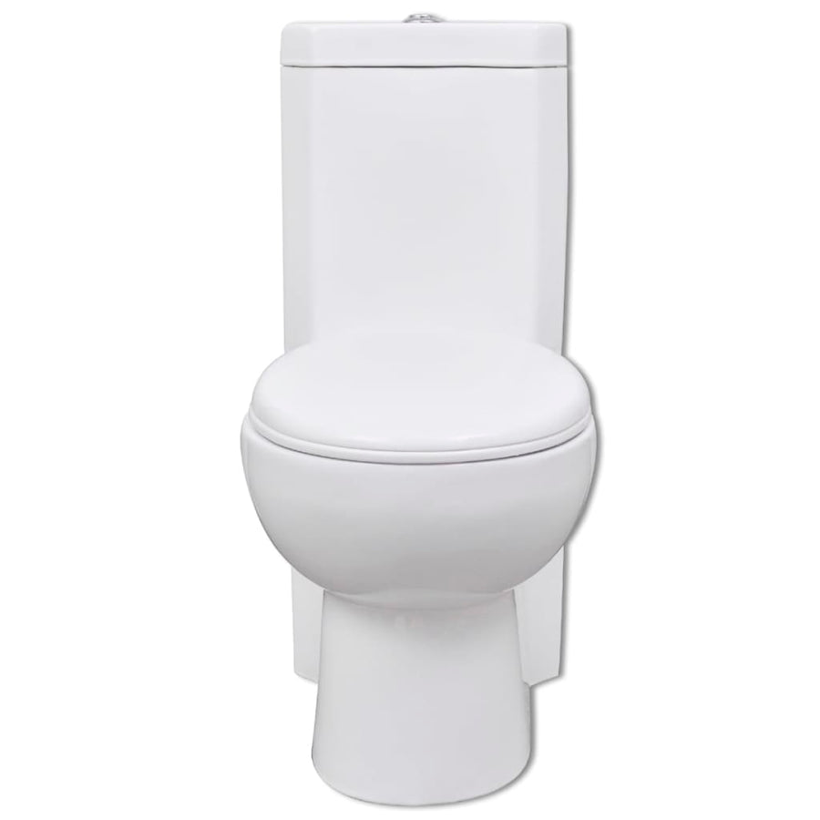 Toilet Hoekmodel Keramisch Wit