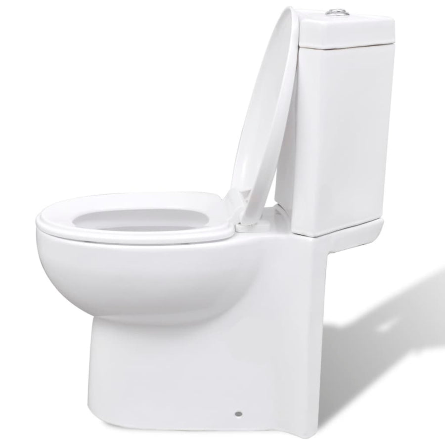 Toilet Hoekmodel Keramisch Wit