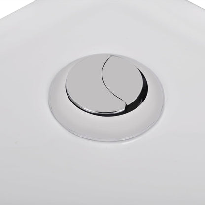 Toilet Hoekmodel Keramisch Wit