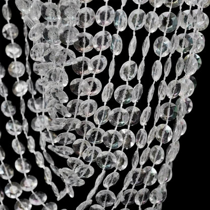 Kroonluchter Met Kristallen 22 X 58 Cm