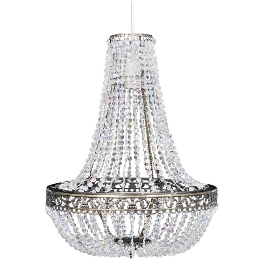 Kroonluchter Kristal-Look 36,5X46 Cm 36.5 x 46 cm