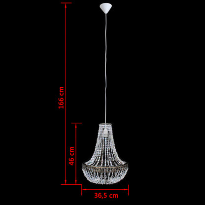 Kroonluchter Kristal-Look 36,5X46 Cm 36.5 x 46 cm