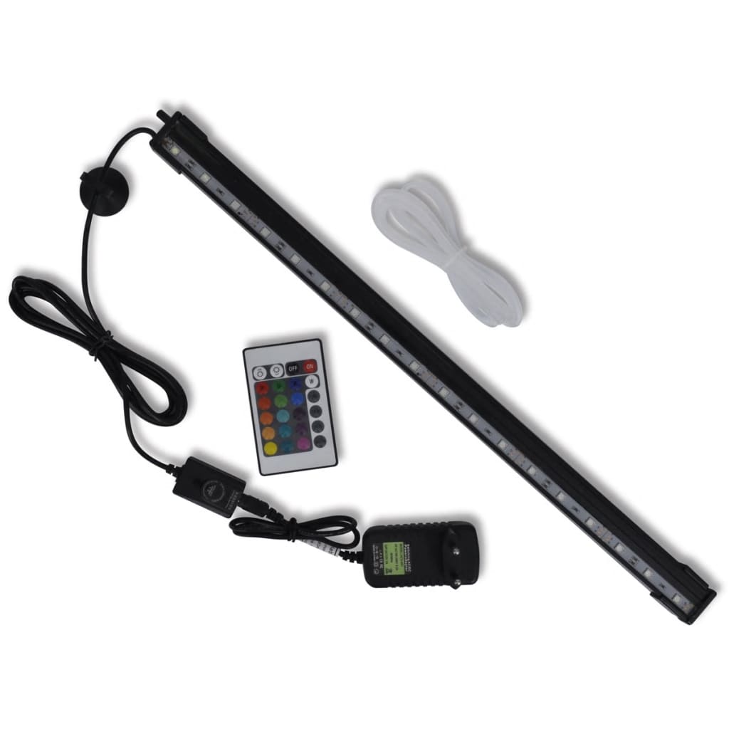 Led-Aquariumlamp Met Bubbels Rgb 48 cm