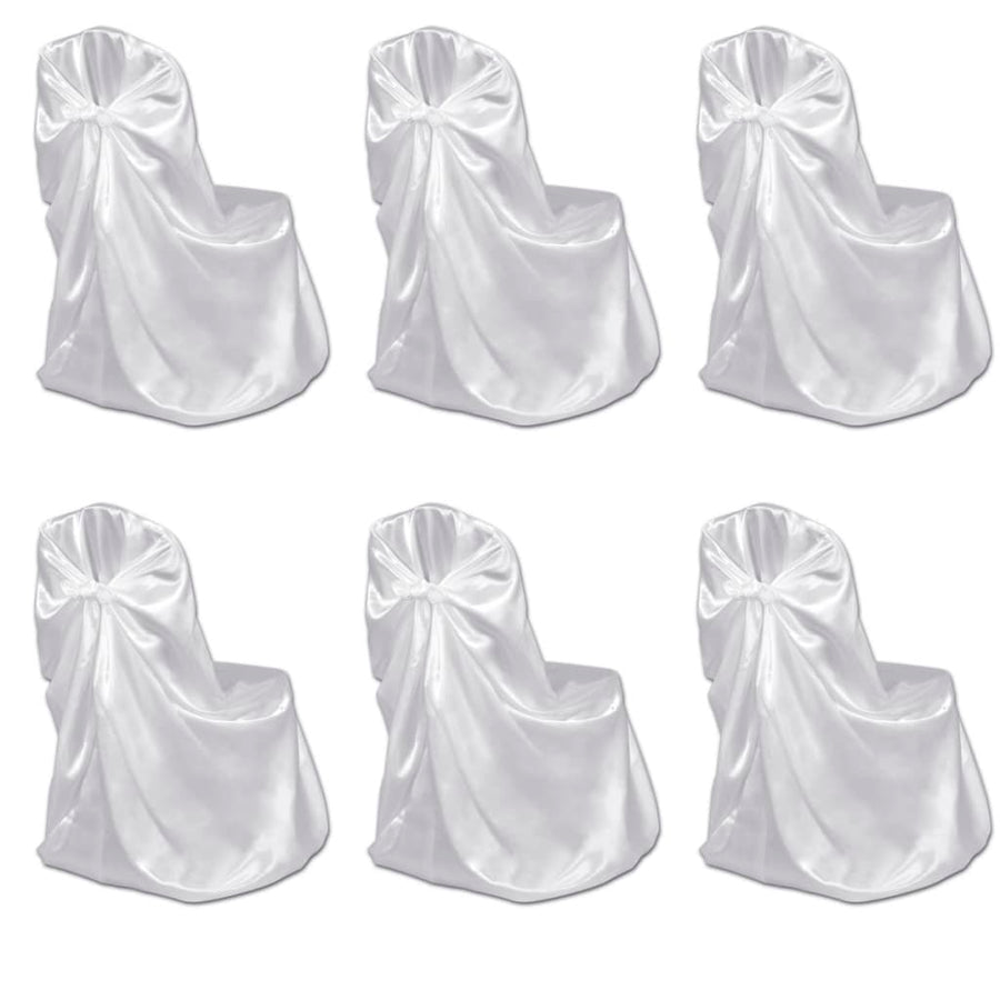 Bruiloft Stoelhoes ( Stuks) 6 Wit