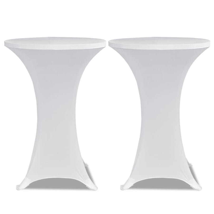 Statafelhoes Stretch Ø60Cm ( Stuks) 2 60 cm Wit
