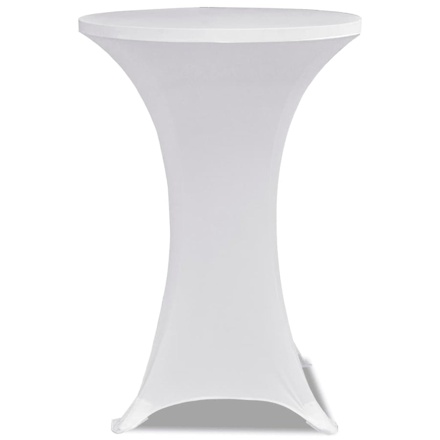 Statafelhoes Stretch Ø60Cm ( Stuks) 2 60 cm Wit