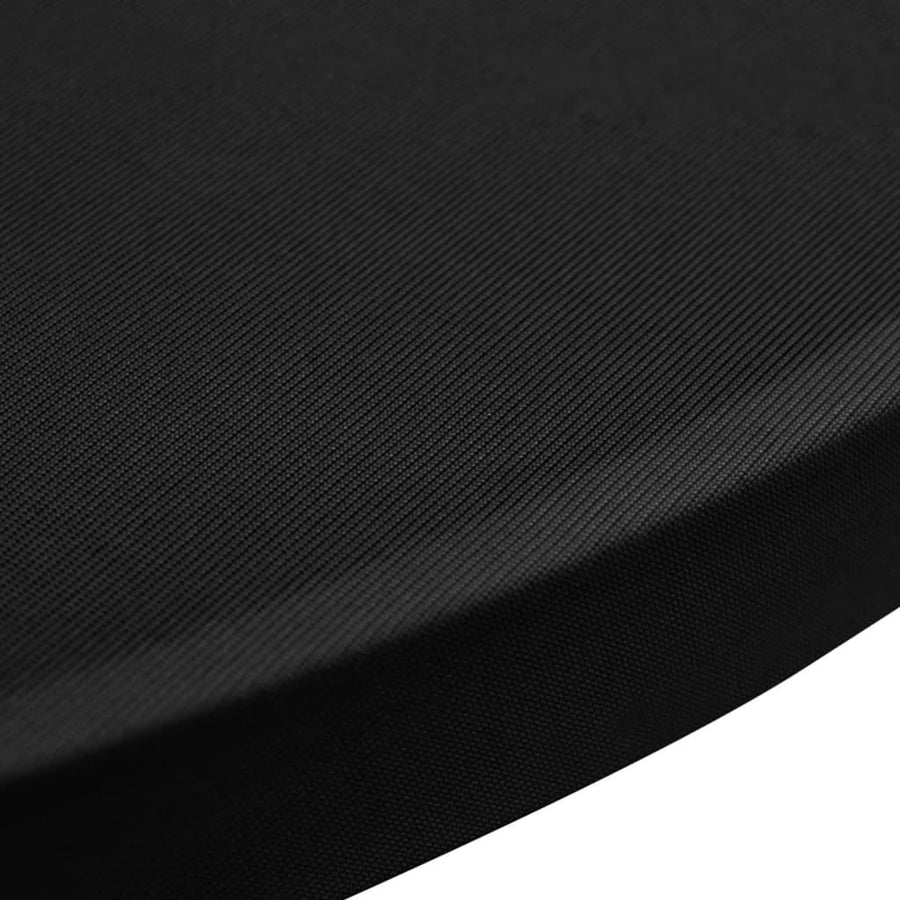 Statafelhoes Stretch Ø70Cm (2 Stuks) 70 cm Zwart