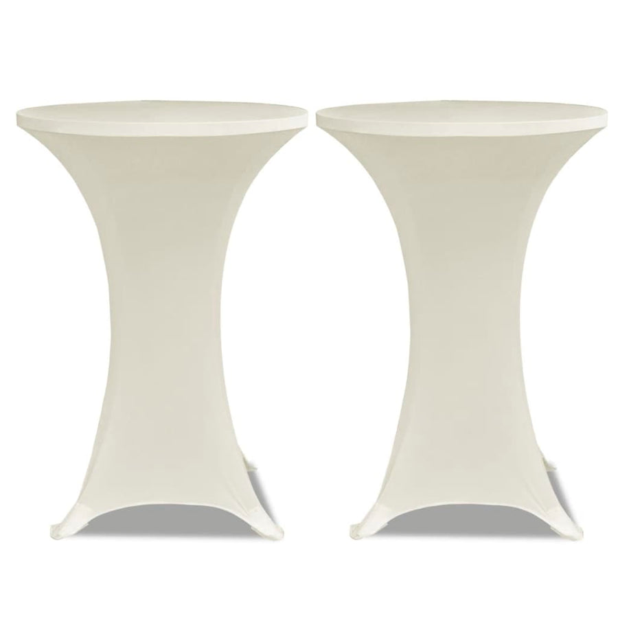 Statafelhoes Stretch Ø60Cm ( Stuks) 2 60 cm Crème