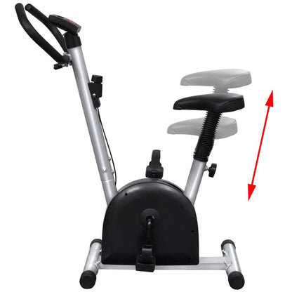 Hometrainer Met Zadel Zwart