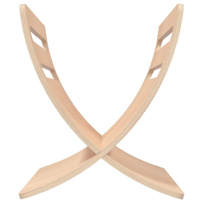 Tijdschriftenrek Vloermodel Hout Naturel Beige