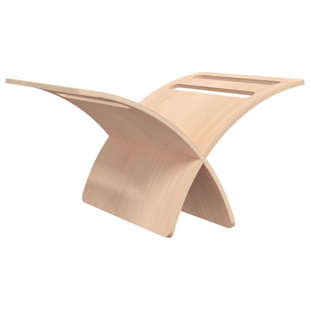 Tijdschriftenrek Vloermodel Hout Naturel Beige