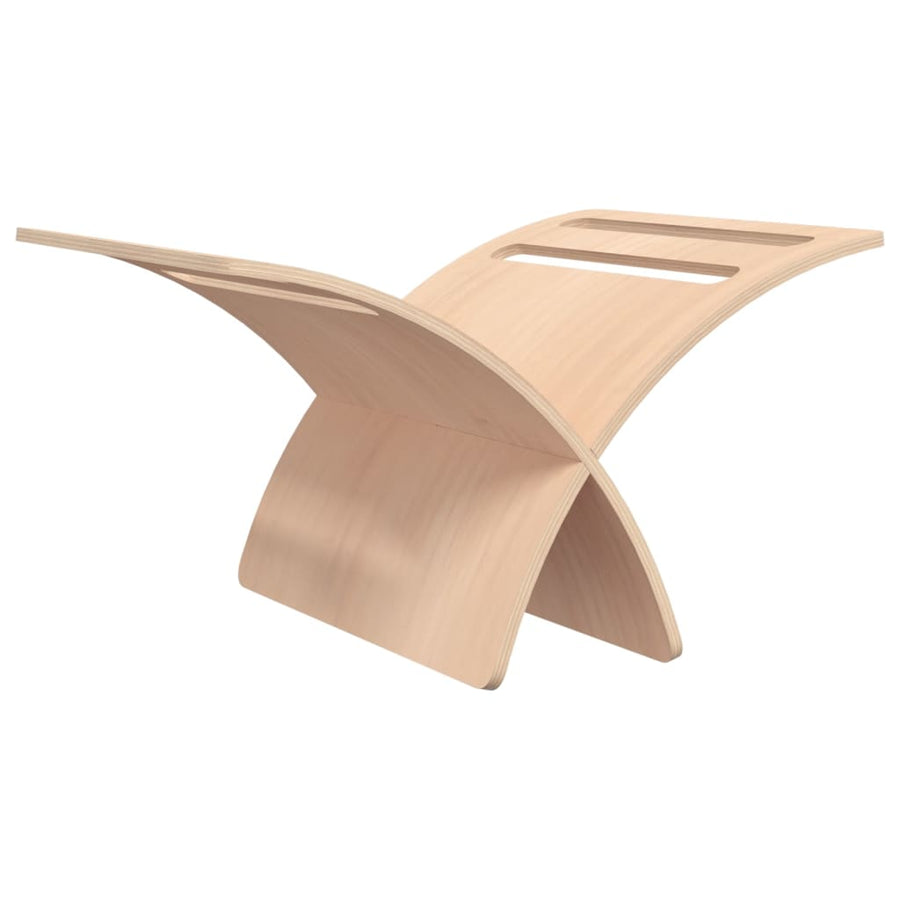 Tijdschriftenrek Vloermodel Hout Naturel Beige