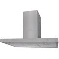 Flat cooker hood 900 mm stainless steel