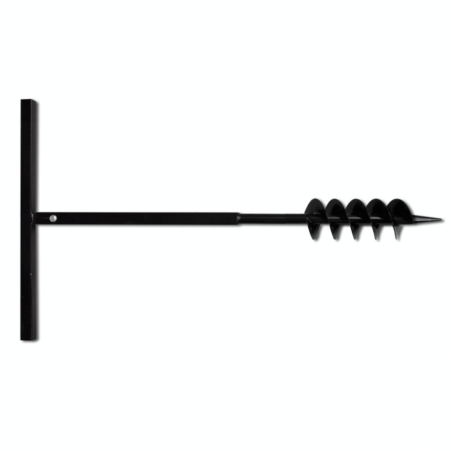 Grondboor 100 mm met 9 m verlengstuk Staal 100 mm