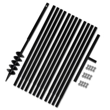 Grondboor Met 13 M Verlengstuk Staal 100 mm met 13 m buis
