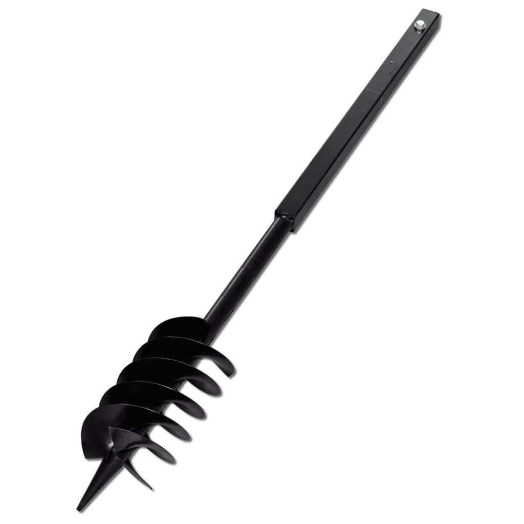 Grondboor met handvat 150 mm en verlengstukken 9 m (staal) 150 mm met 9 m buis