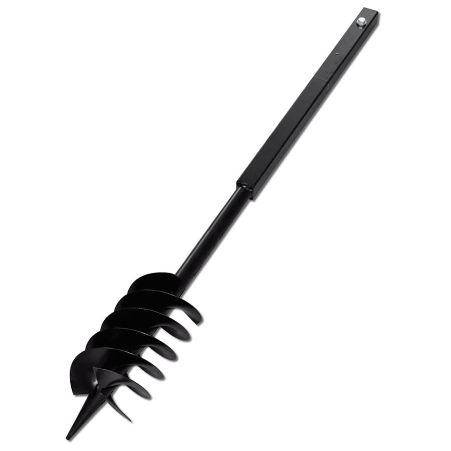 Grondboor met handvat 150 mm en verlengstukken 9 m (staal) 150 mm met 9 m buis