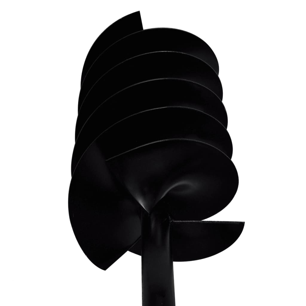 Grondboor met handvat 150 mm en verlengstukken 9 m (staal) 150 mm met 9 m buis