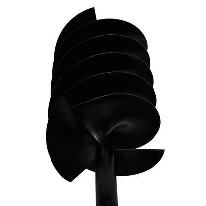Grondboor met handvat 150 mm en verlengstukken 9 m (staal) 150 mm met 9 m buis
