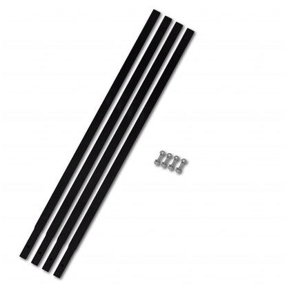 Grondboor met handvat 150 mm en verlengstukken 9 m (staal) 150 mm met 9 m buis