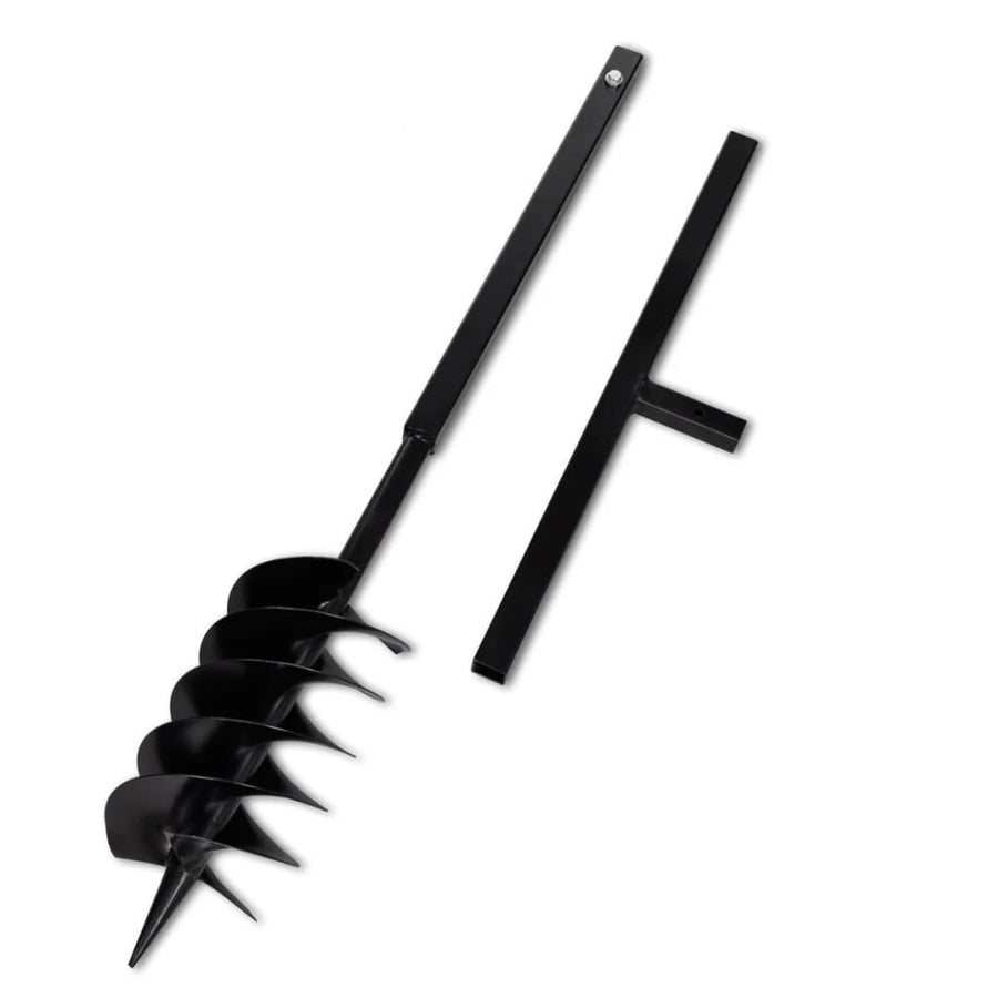 Grondboor met handvat 150 mm en verlengstukken 13 m (staal) 150 mm