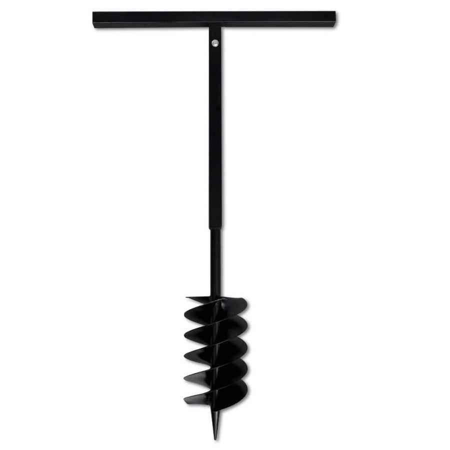 Grondboor met handvat 150 mm en verlengstukken 13 m (staal) 150 mm