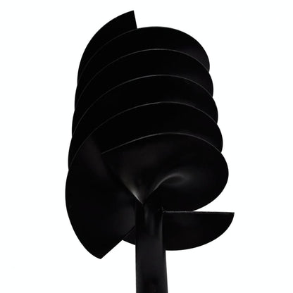 Grondboor met handvat 150 mm en verlengstukken 13 m (staal) 150 mm
