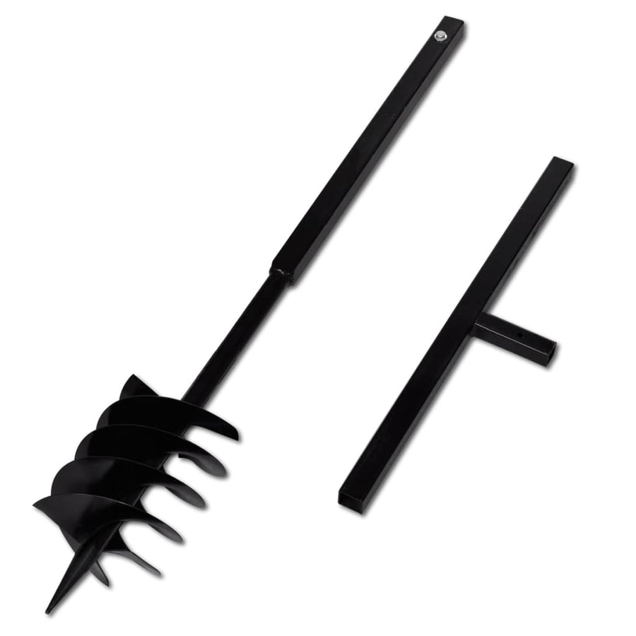 Grondboor met handvat 180 mm en verlengstukken 5 m (staal) 180 mm